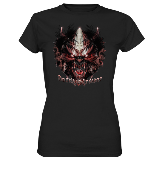 Couple Wear Bloody Demon Vampire - Classic and Ladys Premium T-Shirt