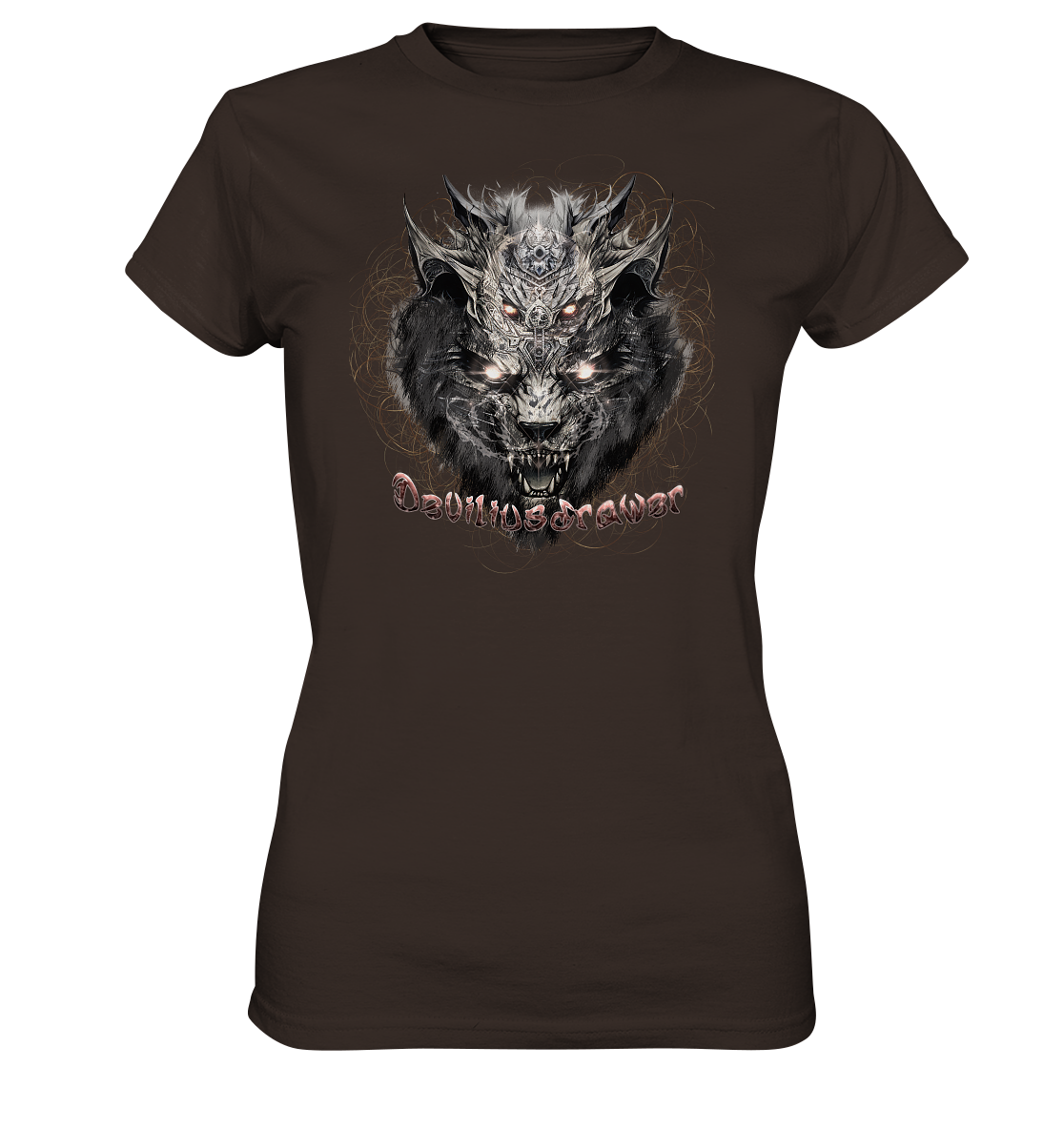 Deviliusdrawer Magical Beast Cat - Ladies Premium Shirt