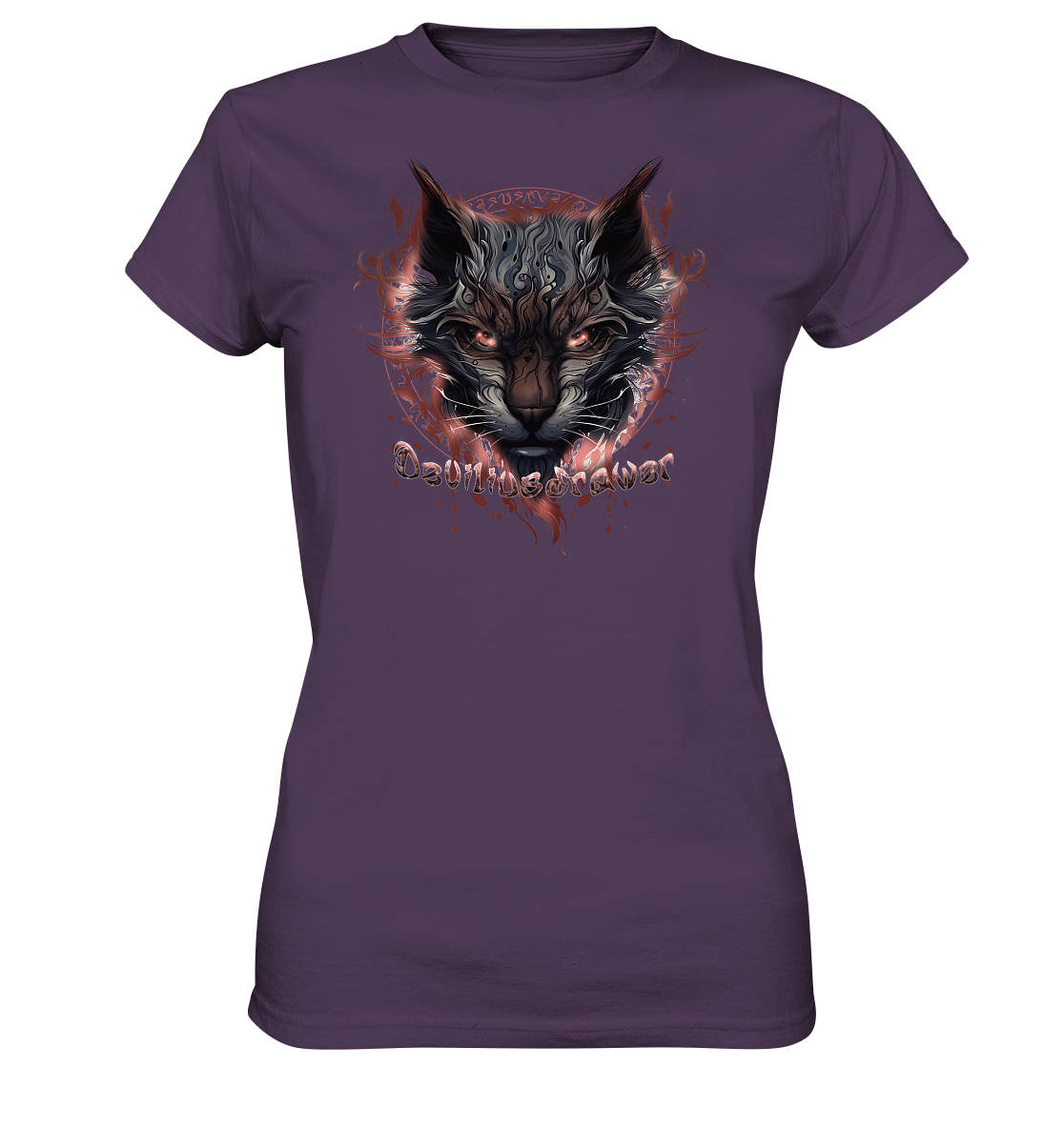 Deviliusdrawer Devil Cat - Ladies Premium Shirt