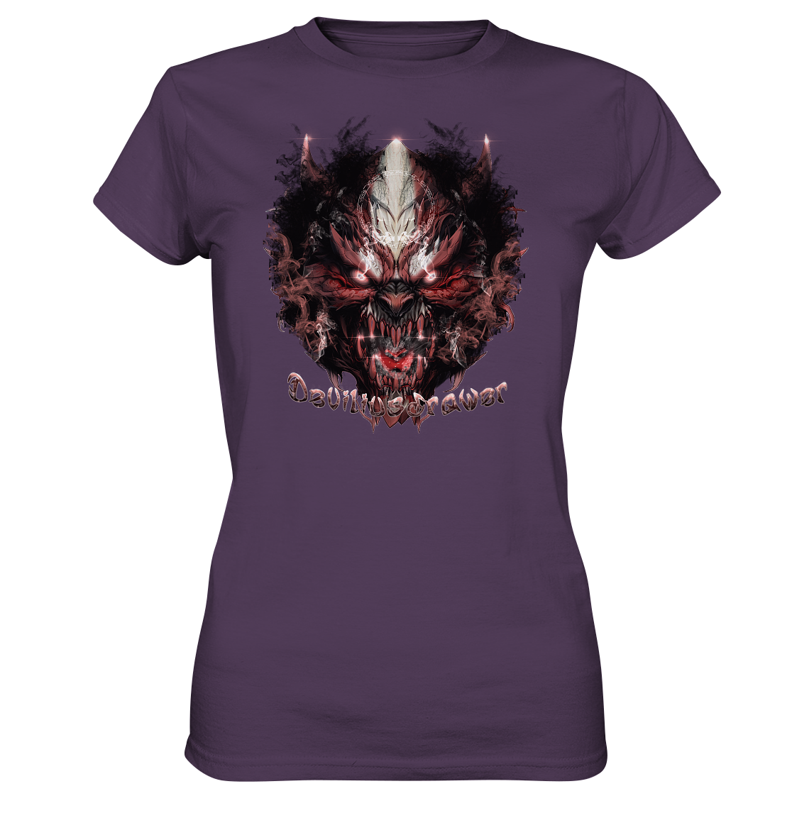 Deviliusdrawer Bloody Demon Vampire - Ladies Premium Shirt