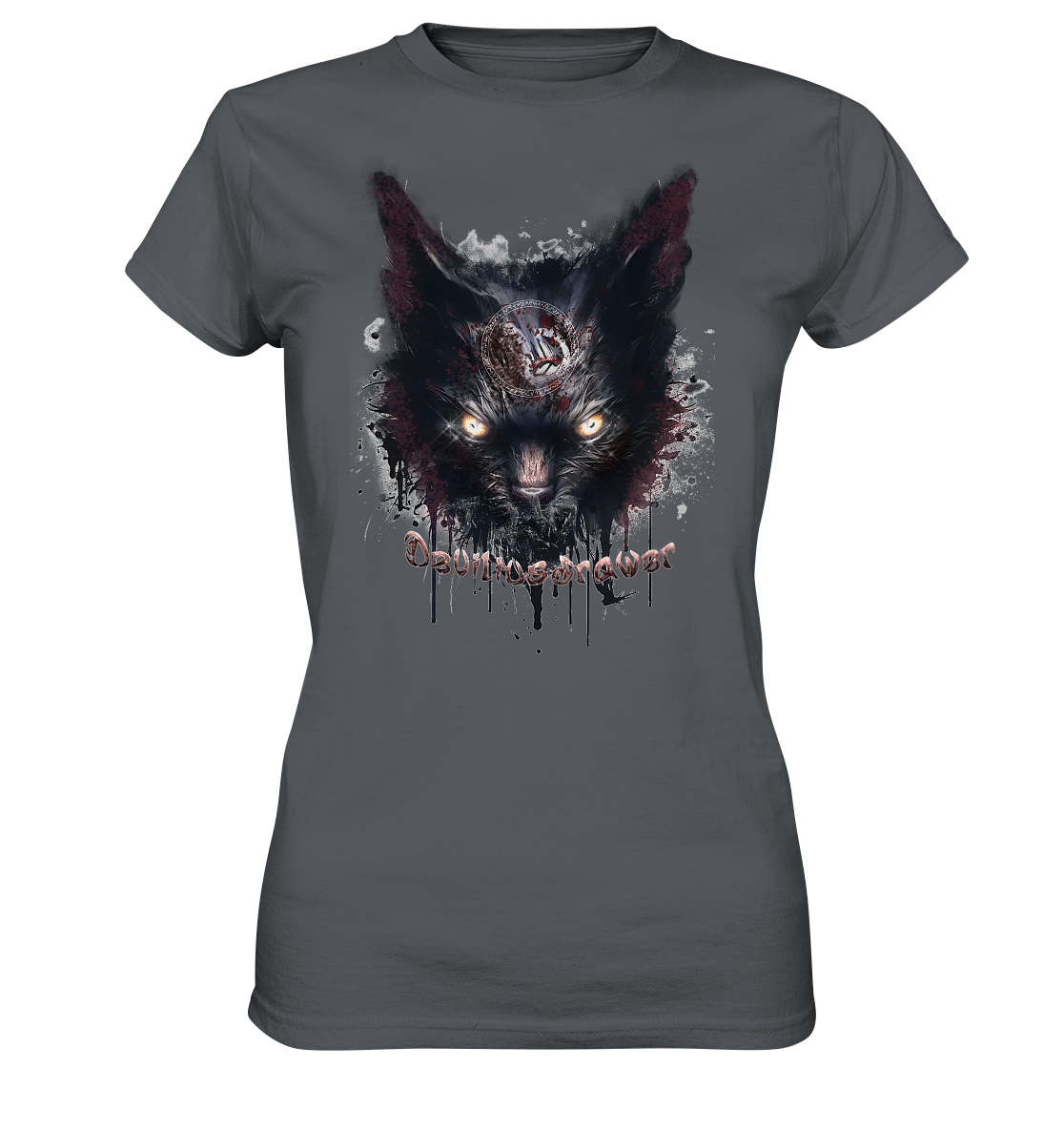 Deviliusdrawer Zombie Cat - Ladies Premium Shirt