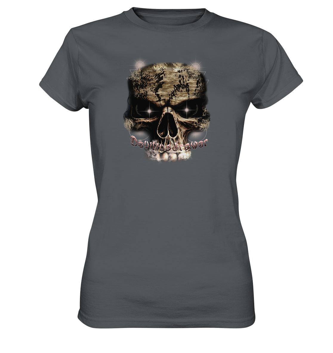 Deviliusdrawer Skeleton Eye - Ladies Premium Shirt