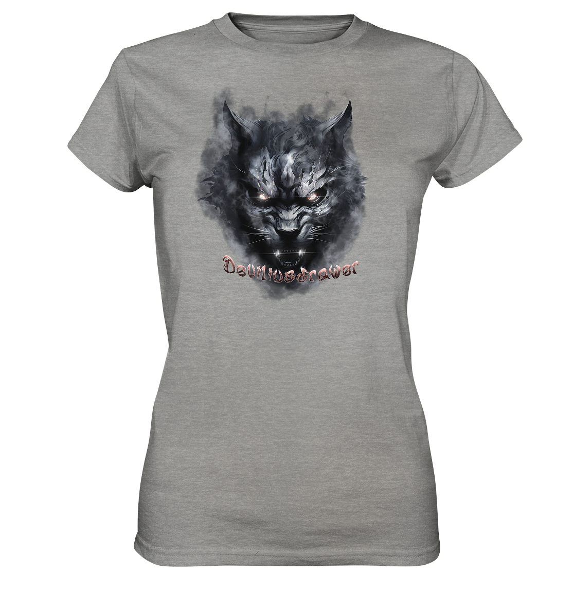 Deviliusdrawer Dark Beast Tiger - Ladies Premium Shirt