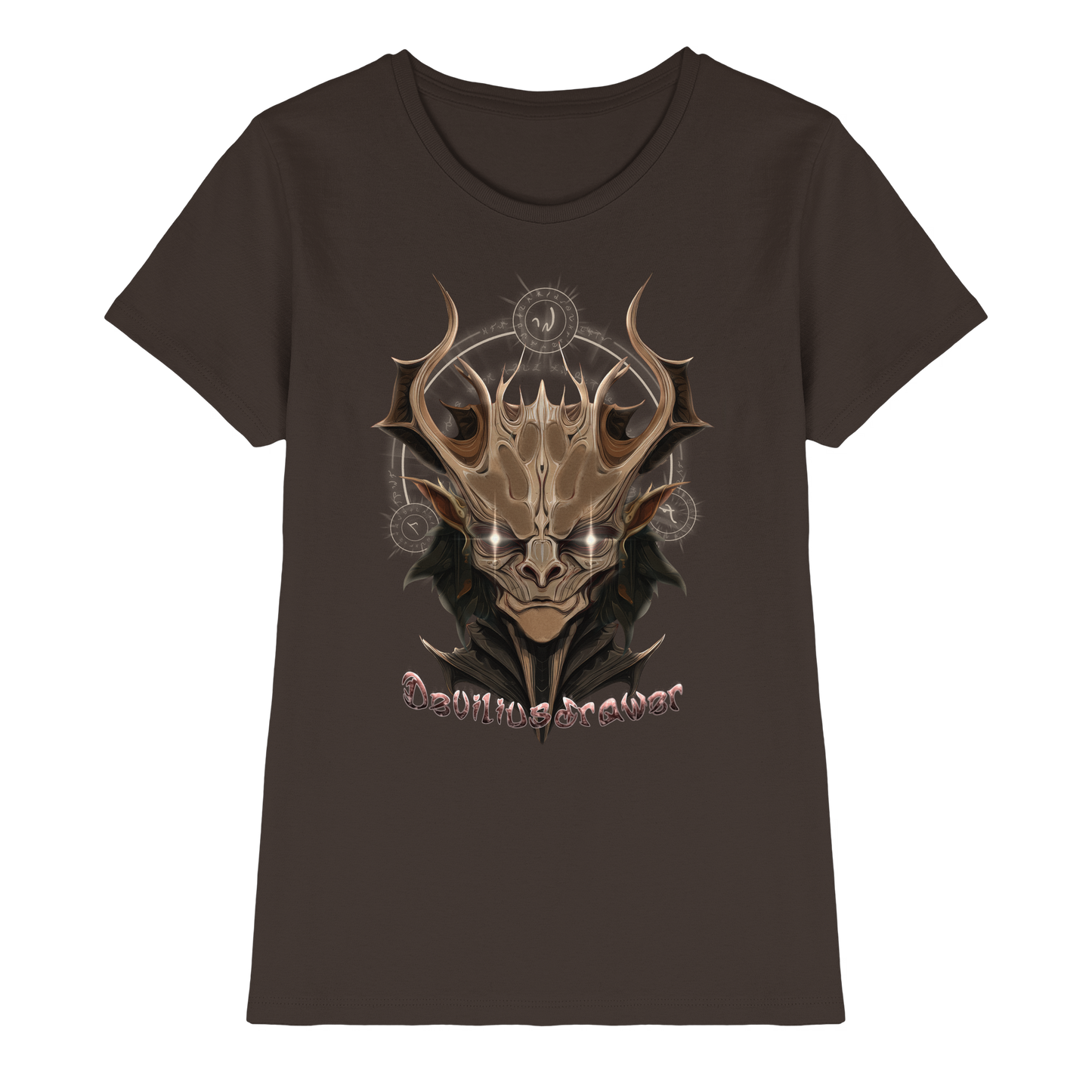 Deviliusdrawer Dark Magician Elf - Ladies Premium Shirt
