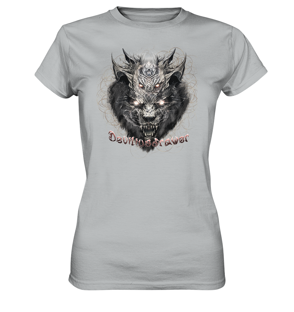 Deviliusdrawer Magical Beast Cat - Ladies Premium Shirt