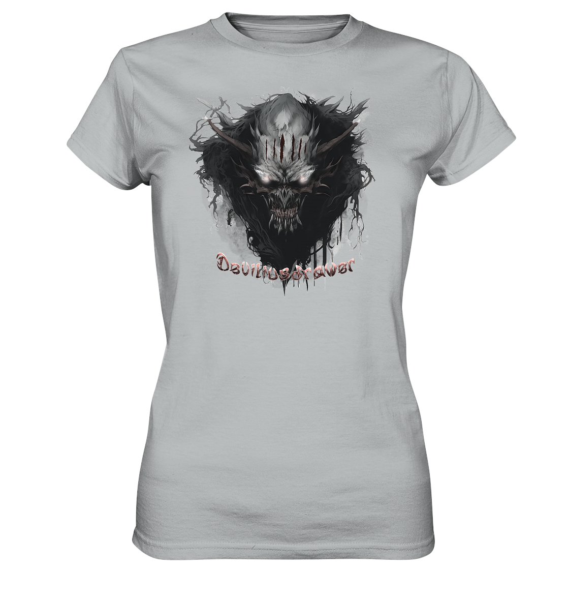 Deviliusdrawer Dark Smoke Demon - Ladies Premium Shirt