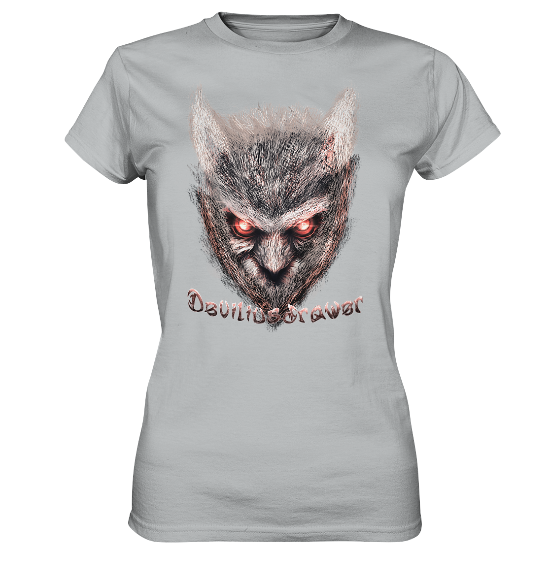 Deviliusdrawer Red Eyed Owl - Ladies Premium Shirt
