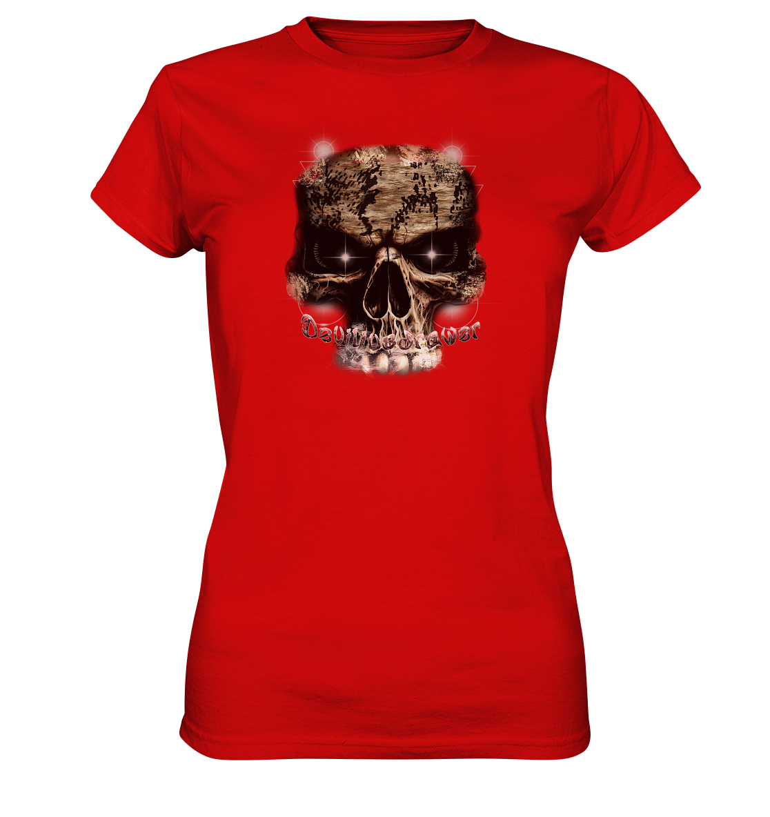 Deviliusdrawer Skeleton Eye - Ladies Premium Shirt