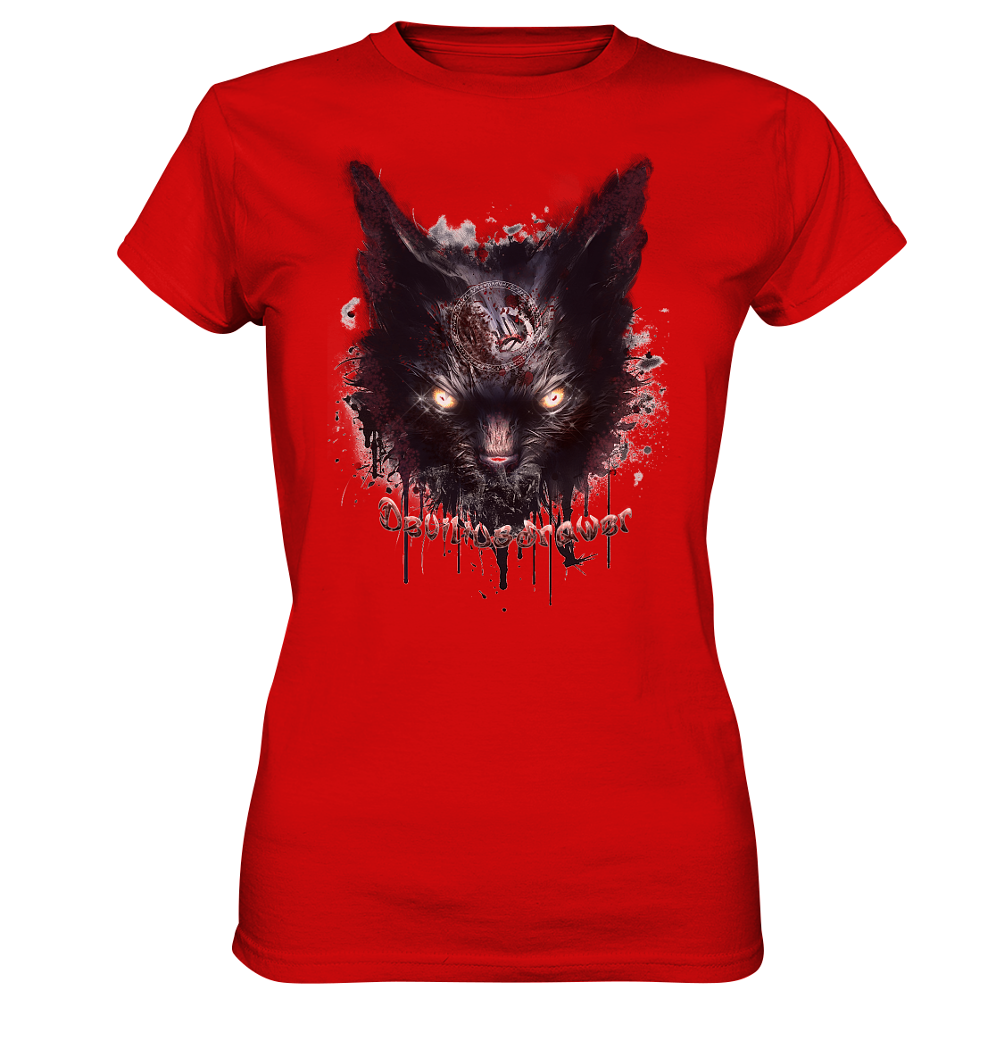Deviliusdrawer Zombie Cat - Ladies Premium Shirt