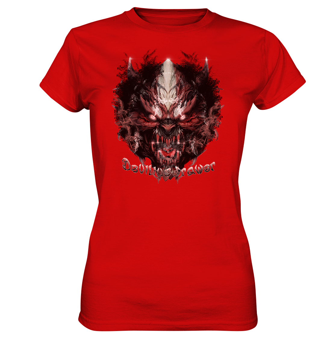 Deviliusdrawer Bloody Demon Vampire - Ladies Premium Shirt