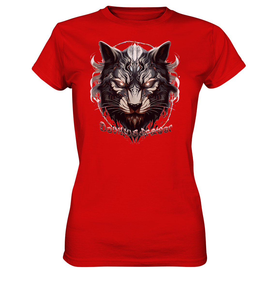 Deviliusdrawer Wolfcat - Ladies Premium Shirt