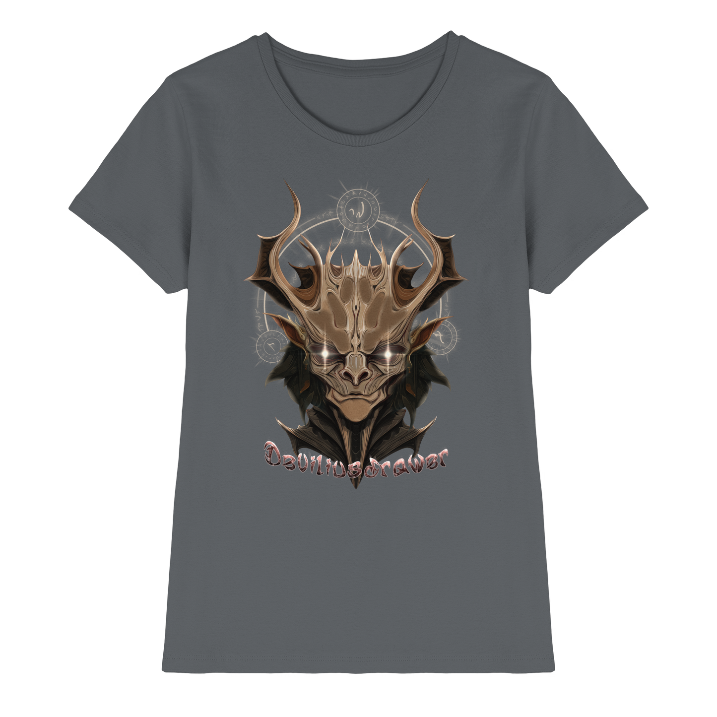 Deviliusdrawer Dark Magician Elf - Ladies Premium Shirt