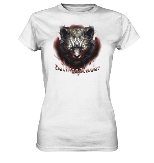 Deviliusdrawer Angry Badass - Ladies Premium Shirt