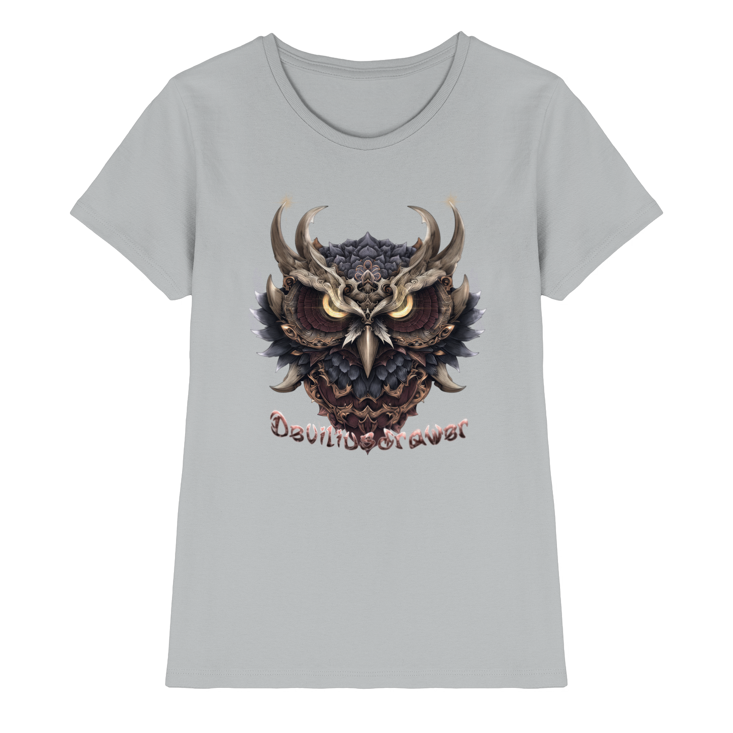 Deviliusdrawer Golden Owl - Ladies Premium Shirt