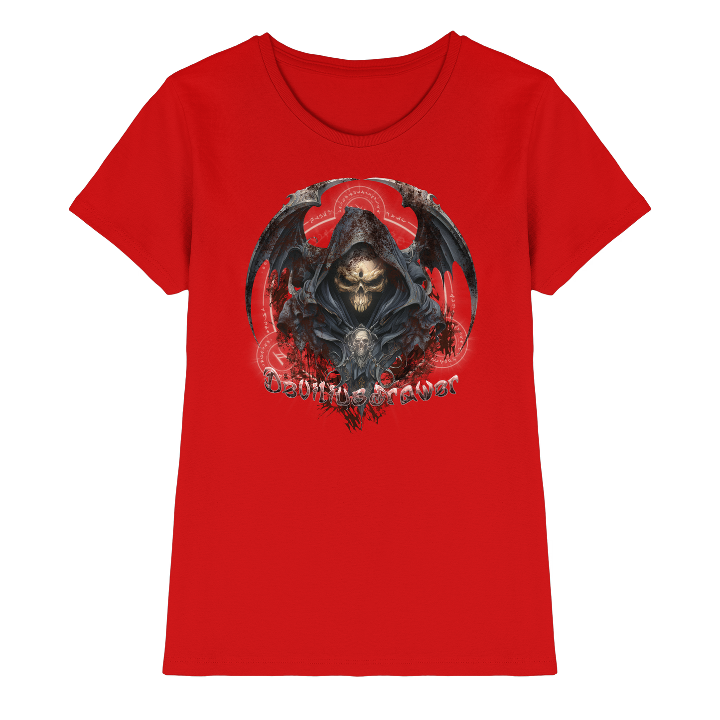 Deviliusdrawer Death Reaper - Ladies Premium Shirt
