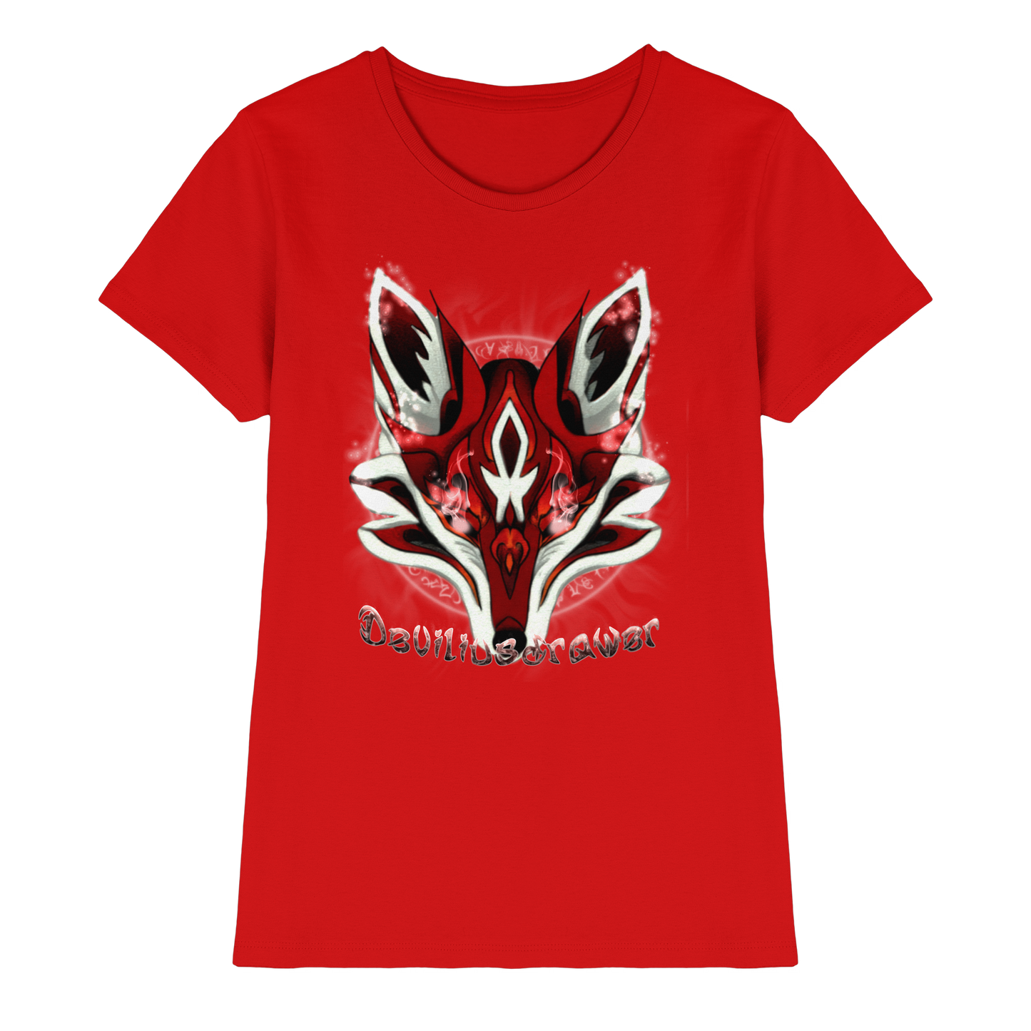 Deviliusdrawer Red Eyed Fox - Ladies Premium Shirt