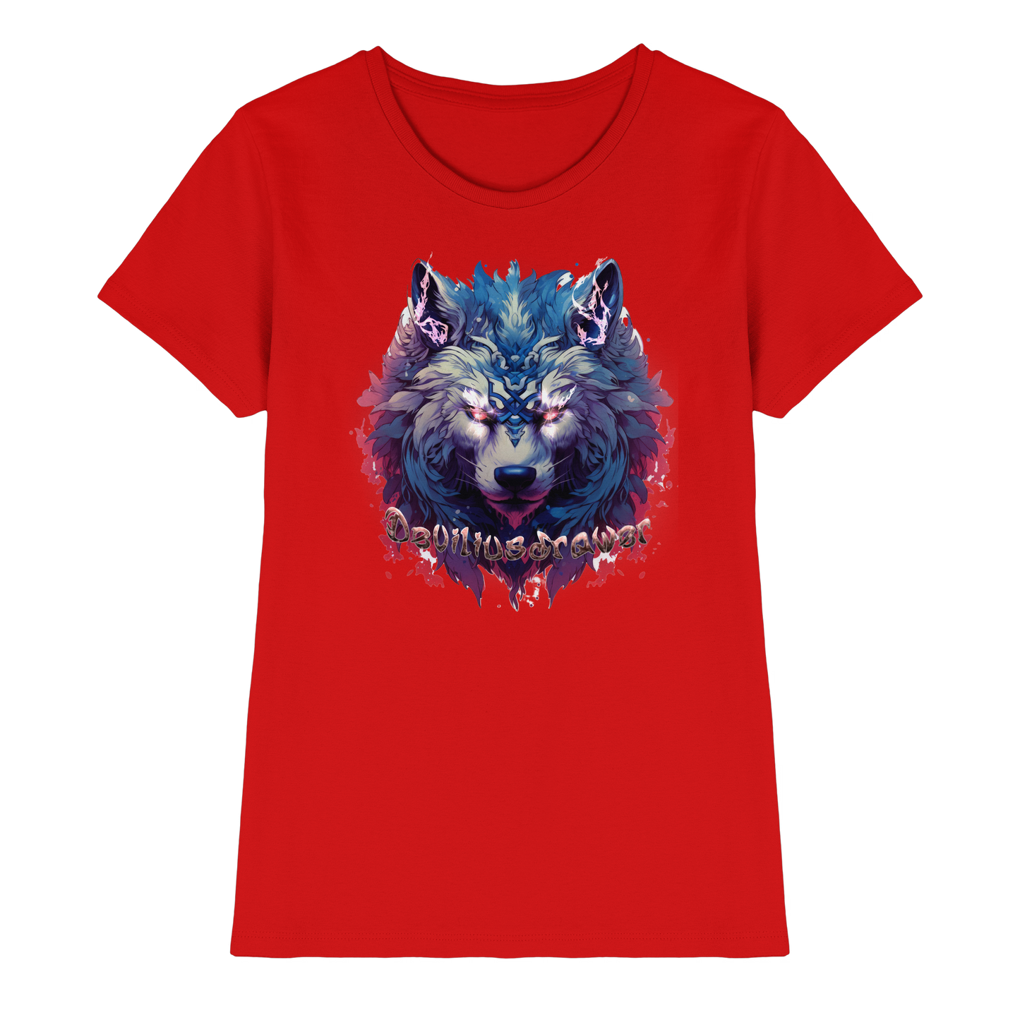 Deviliusdrawer Magic Wolf - Ladies Premium Shirt