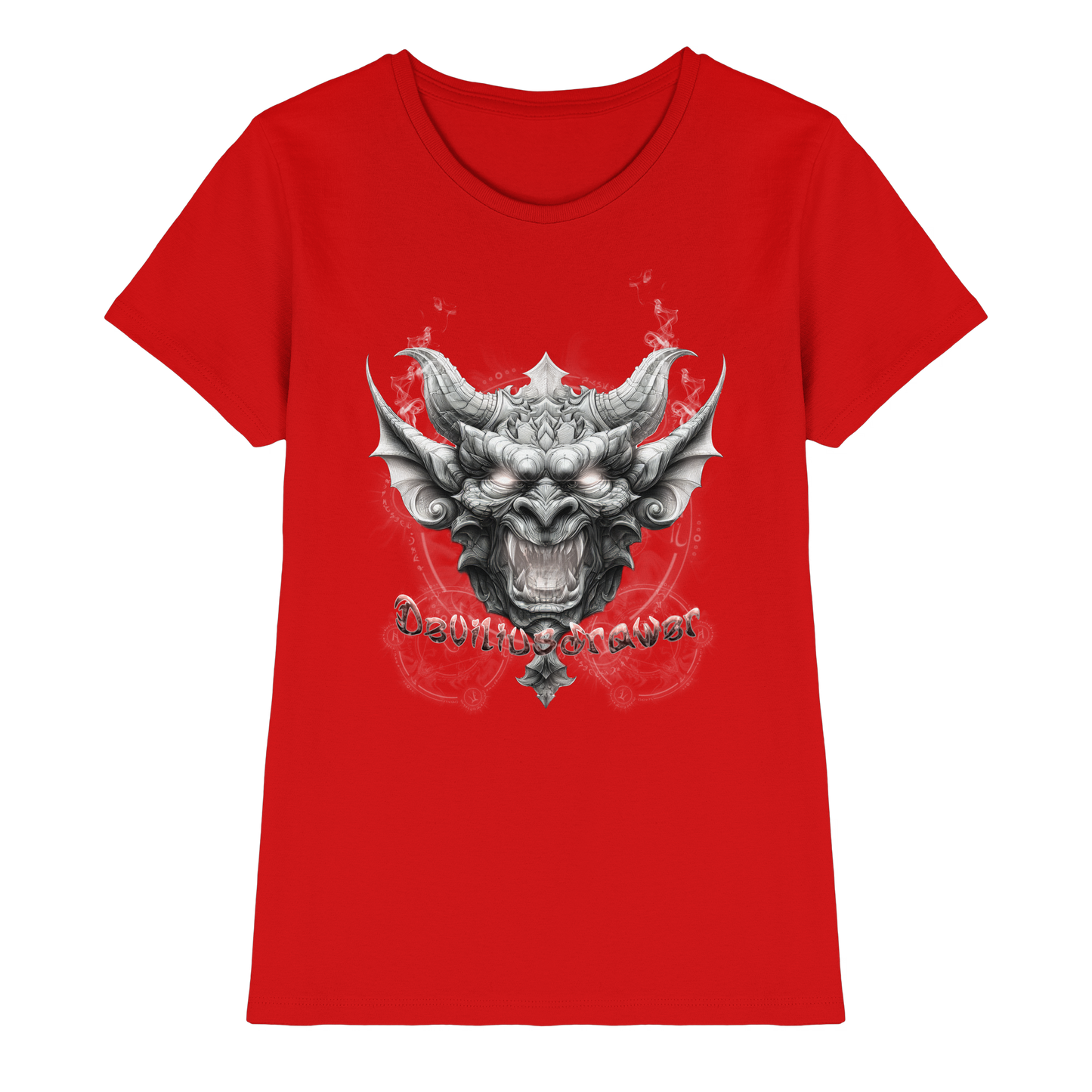 Deviliusdrawer Dark Gargoyl - Ladies Premium Shirt