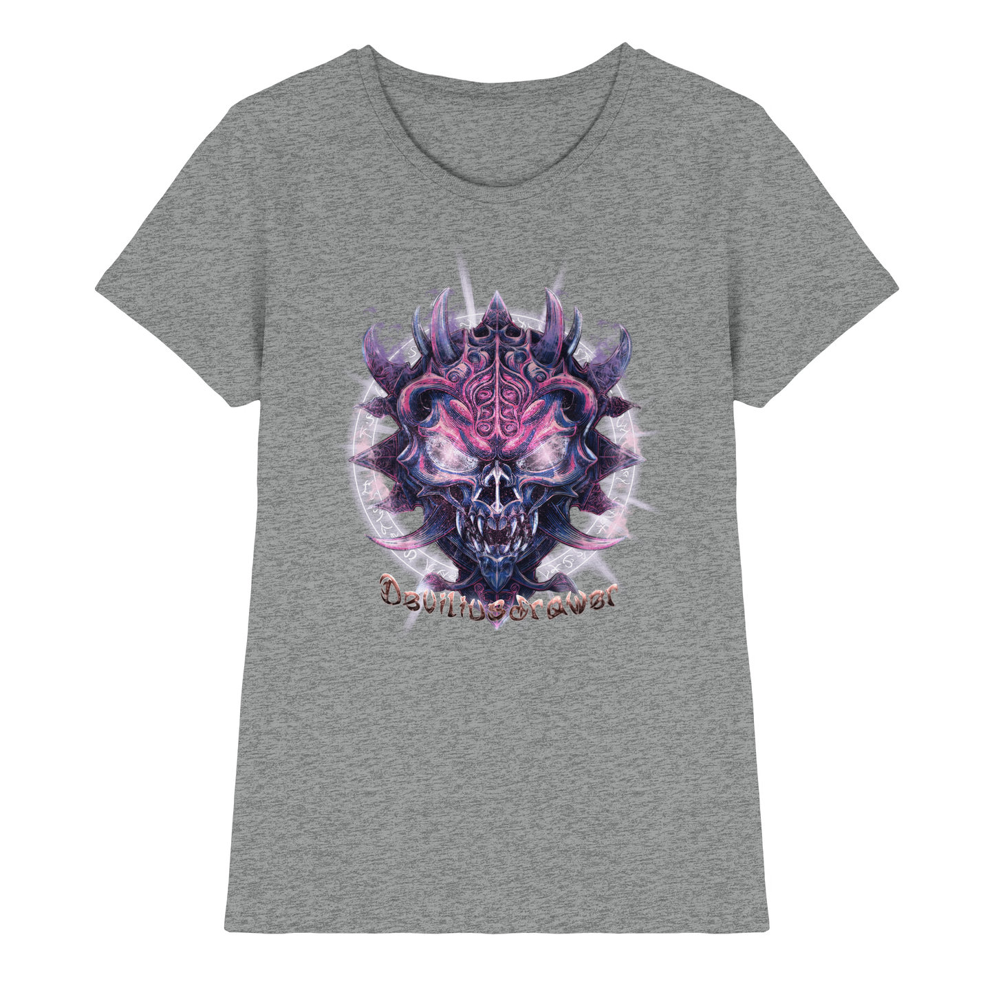 Deviliusdrawer Fire Demon - Ladies Premium Shirt