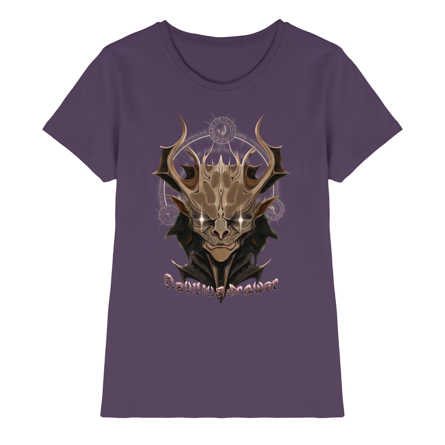 Deviliusdrawer Dark Magician Elf - Ladies Premium Shirt