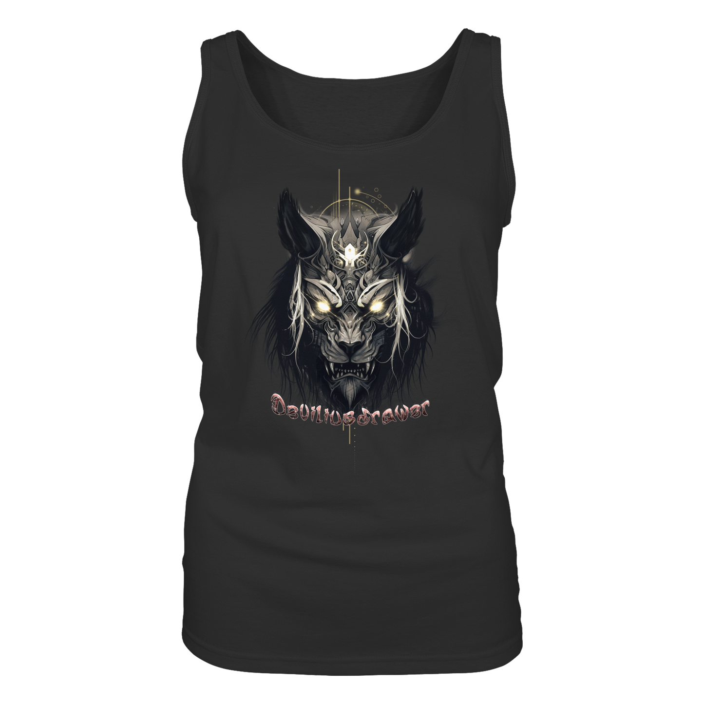 Deviliusdrawer Wolftiger - Ladies Tank-Top