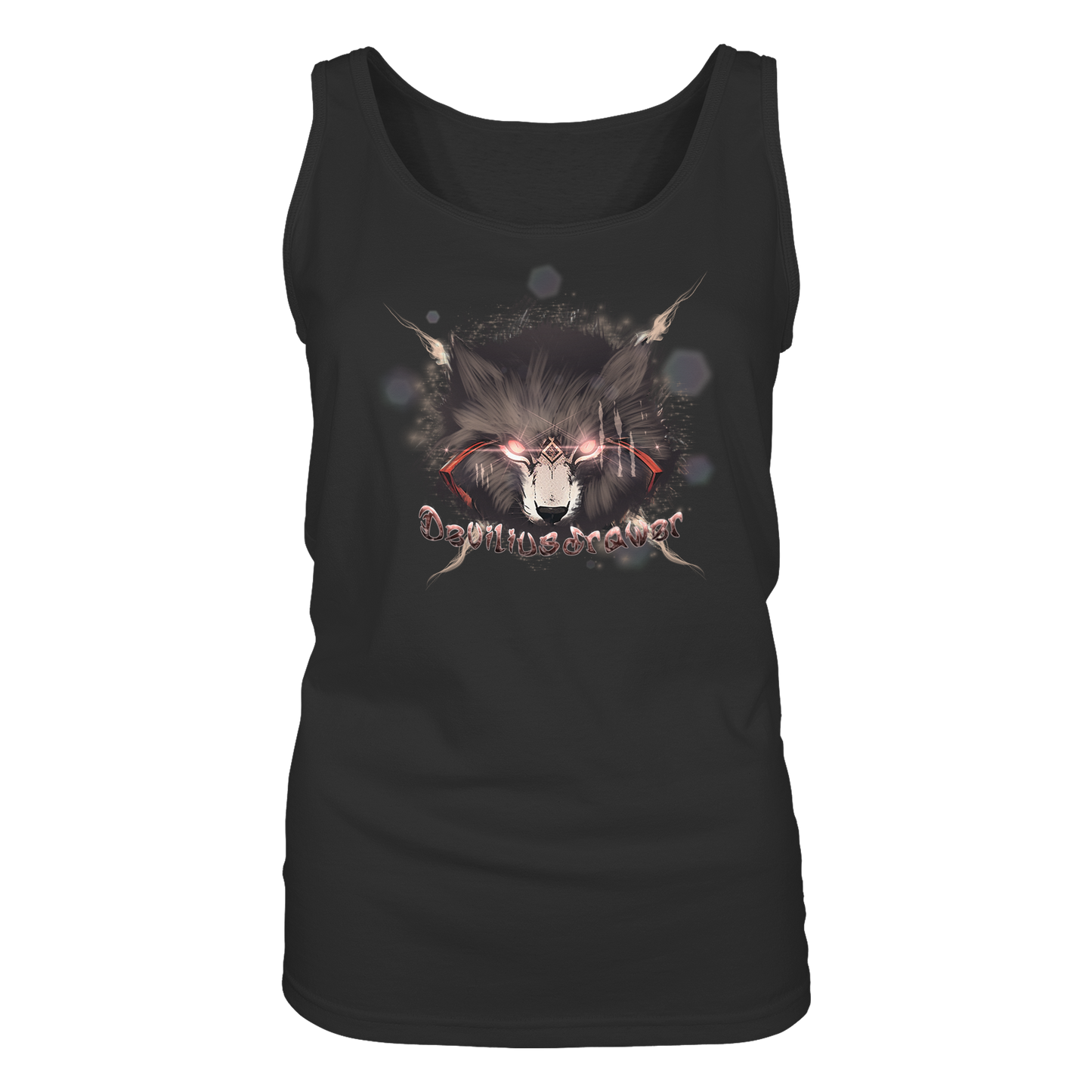 Deviliusdrawer Sparking Wolf - Ladies Tank-Top