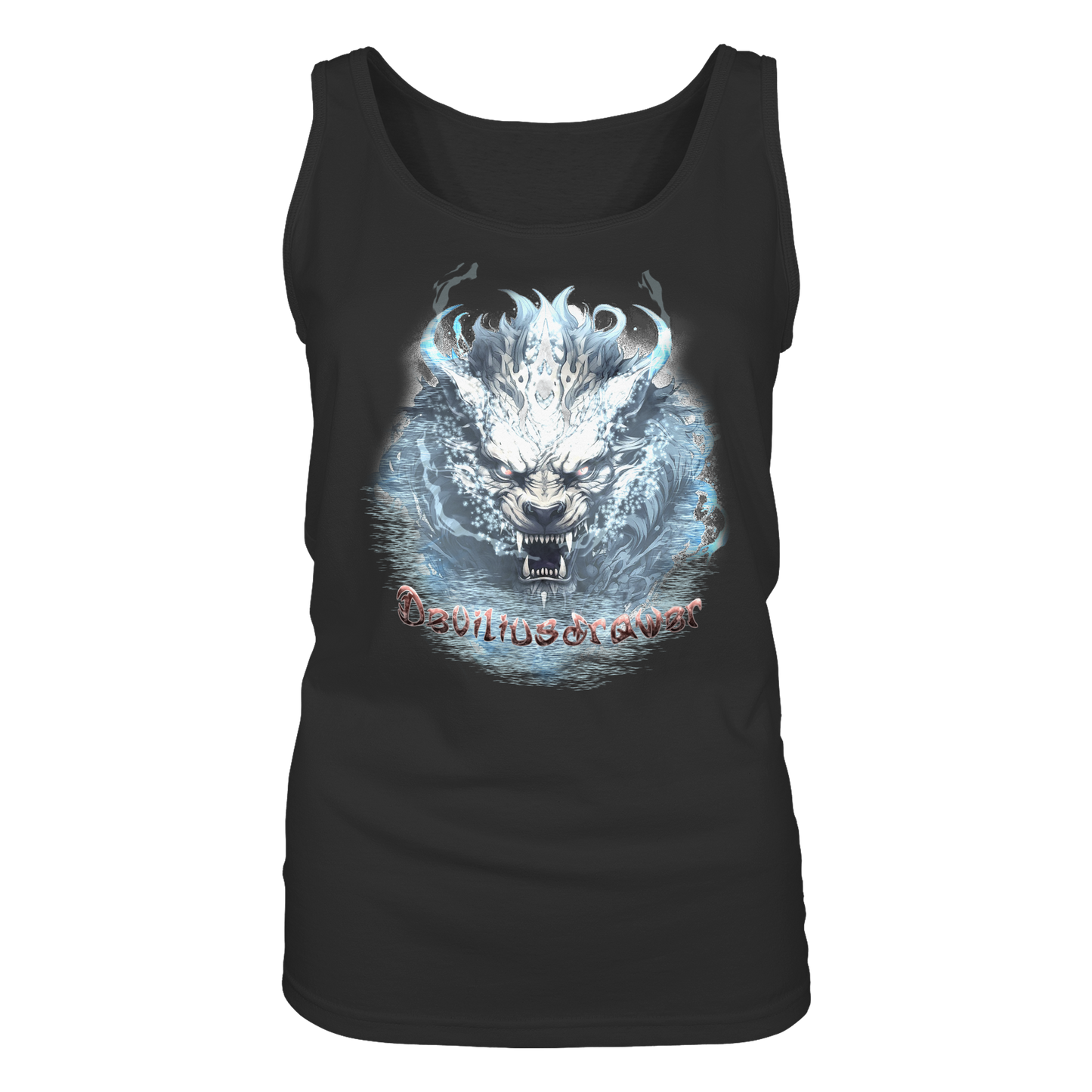 Deviliusdrawer Water Tiger - Ladies Tank-Top
