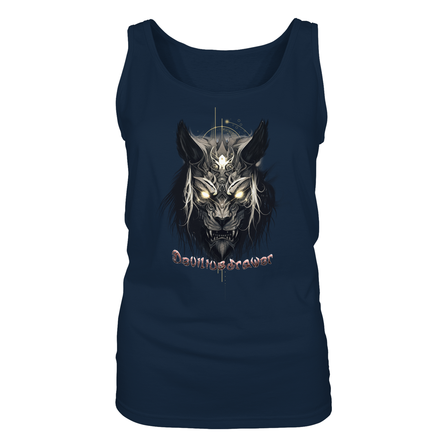 Deviliusdrawer Wolftiger - Ladies Tank-Top