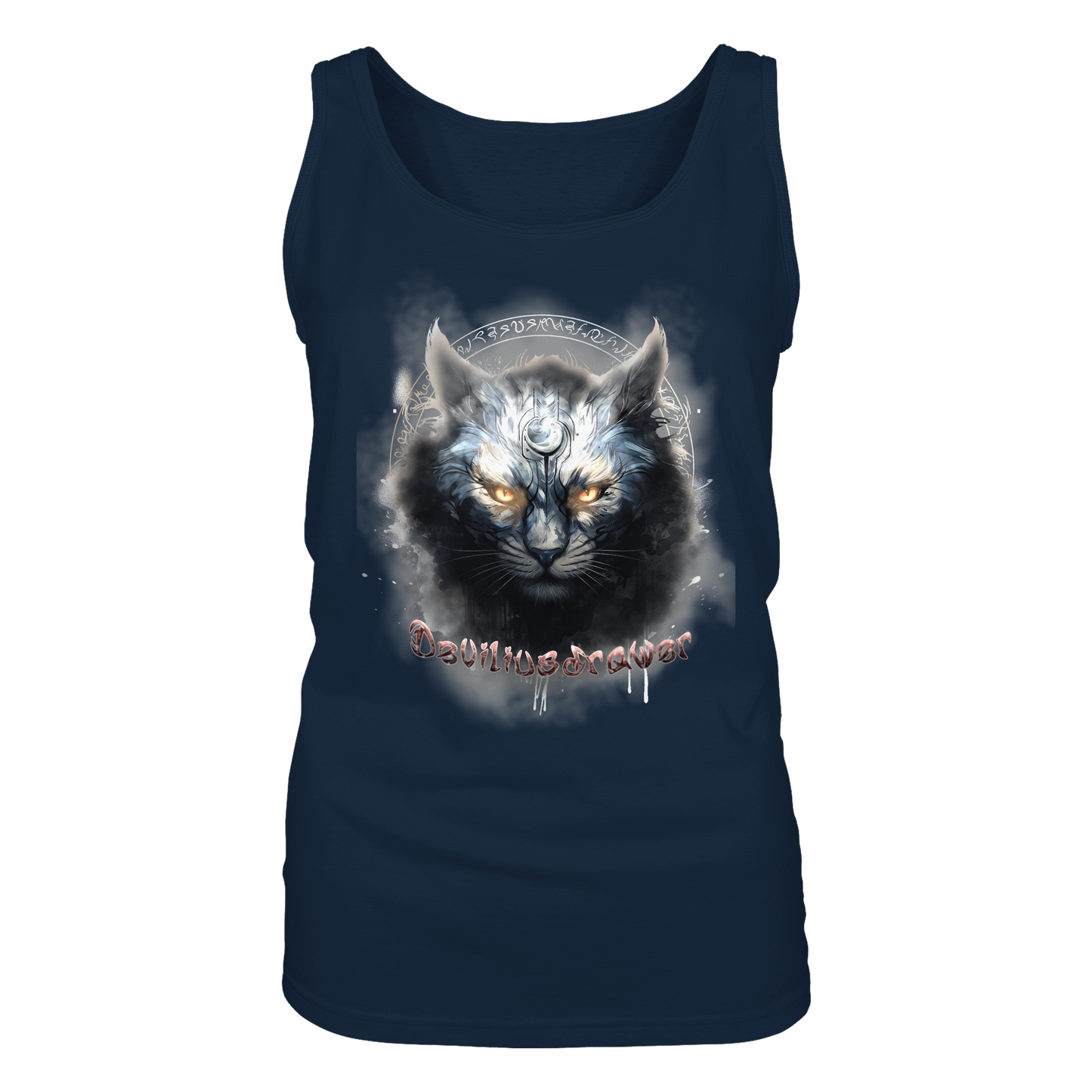 Deviliusdrawer Mysthic Cat - Ladies Tank-Top