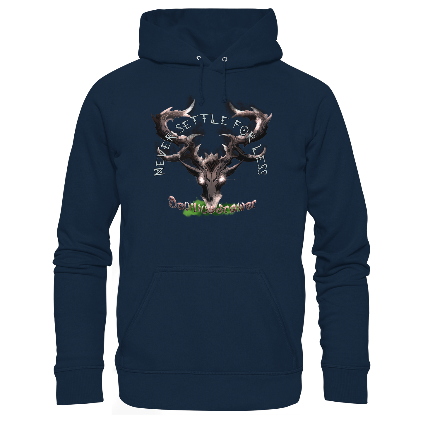 Deviliusdrawer Cruel Deer - Organic Basic Hoodie