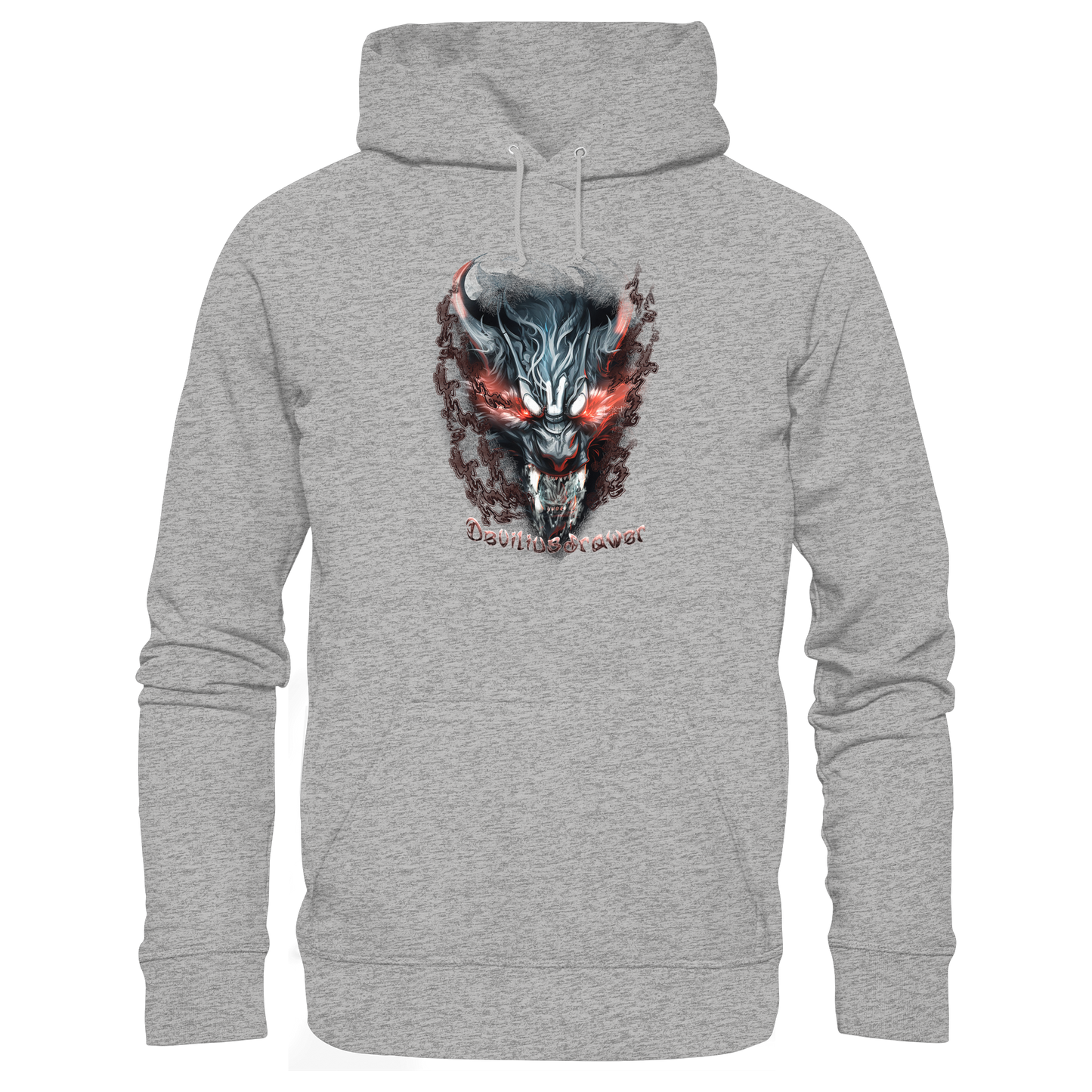Deviliusdrawer Beast Wolf - Organic Basic Hoodie