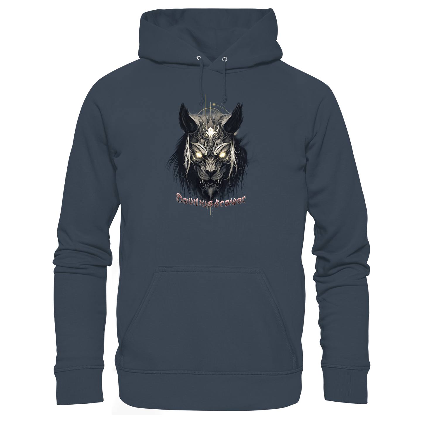 Deviliusdrawer Wolftiger - Organic Basic Hoodie