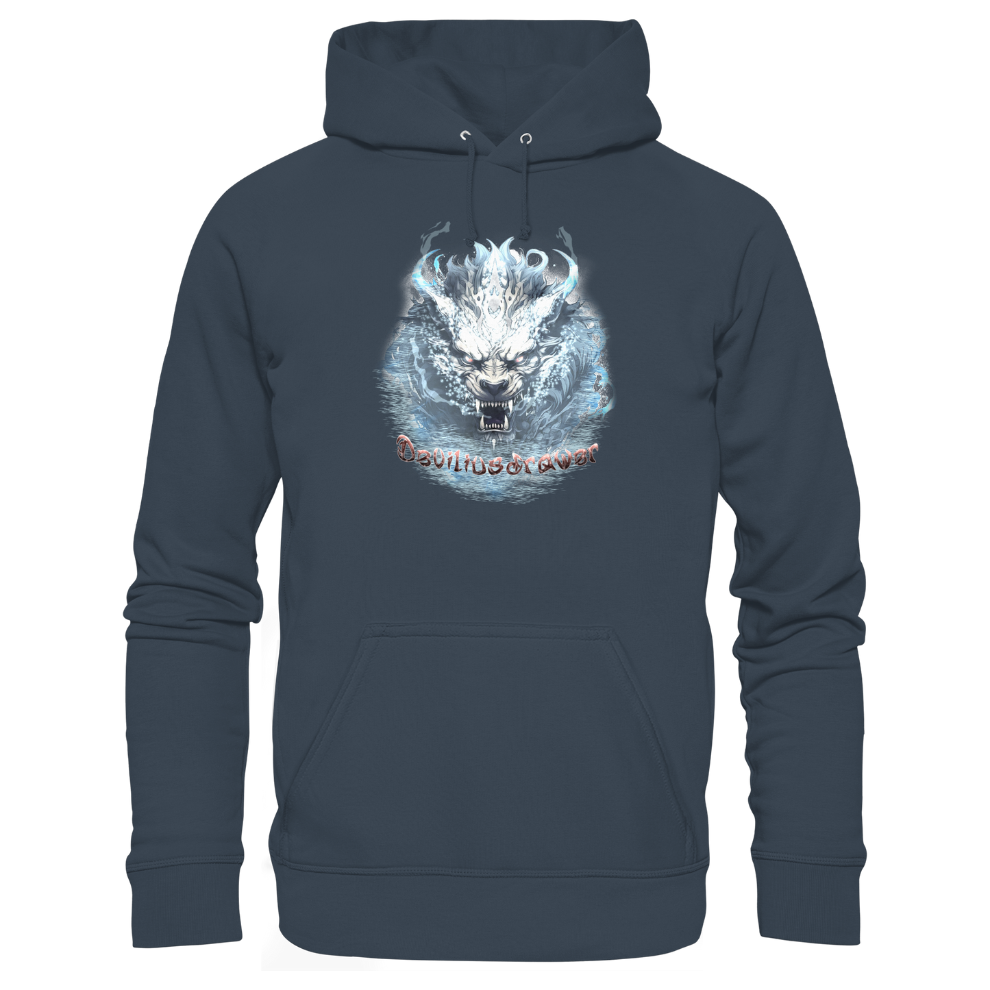 Deviliusdrawer Water Tiger - Organic Basic Hoodie