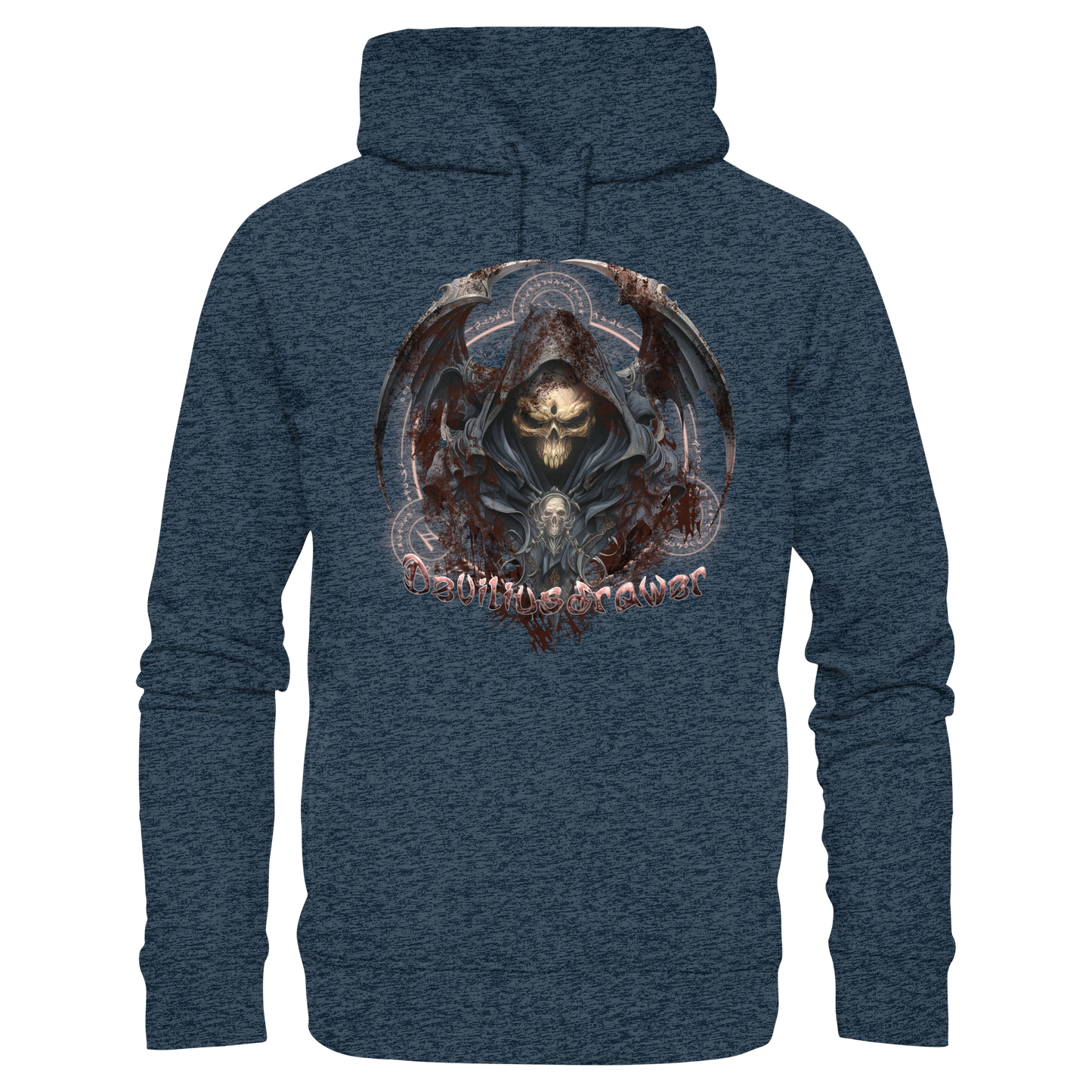 Deviliusdrawer Death Reaper - Organic Fashion Hoodie