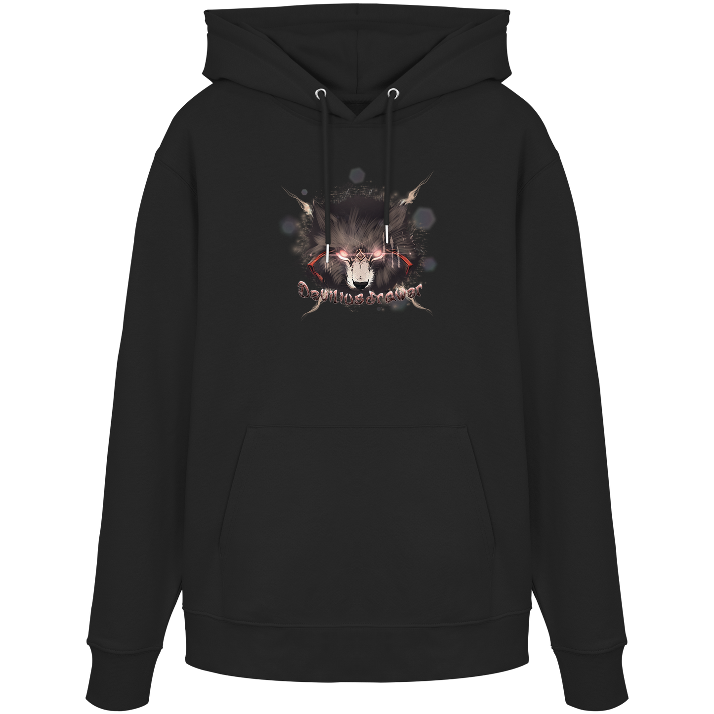 Deviliusdrawer Sparking Wolf - Organic Hoodie