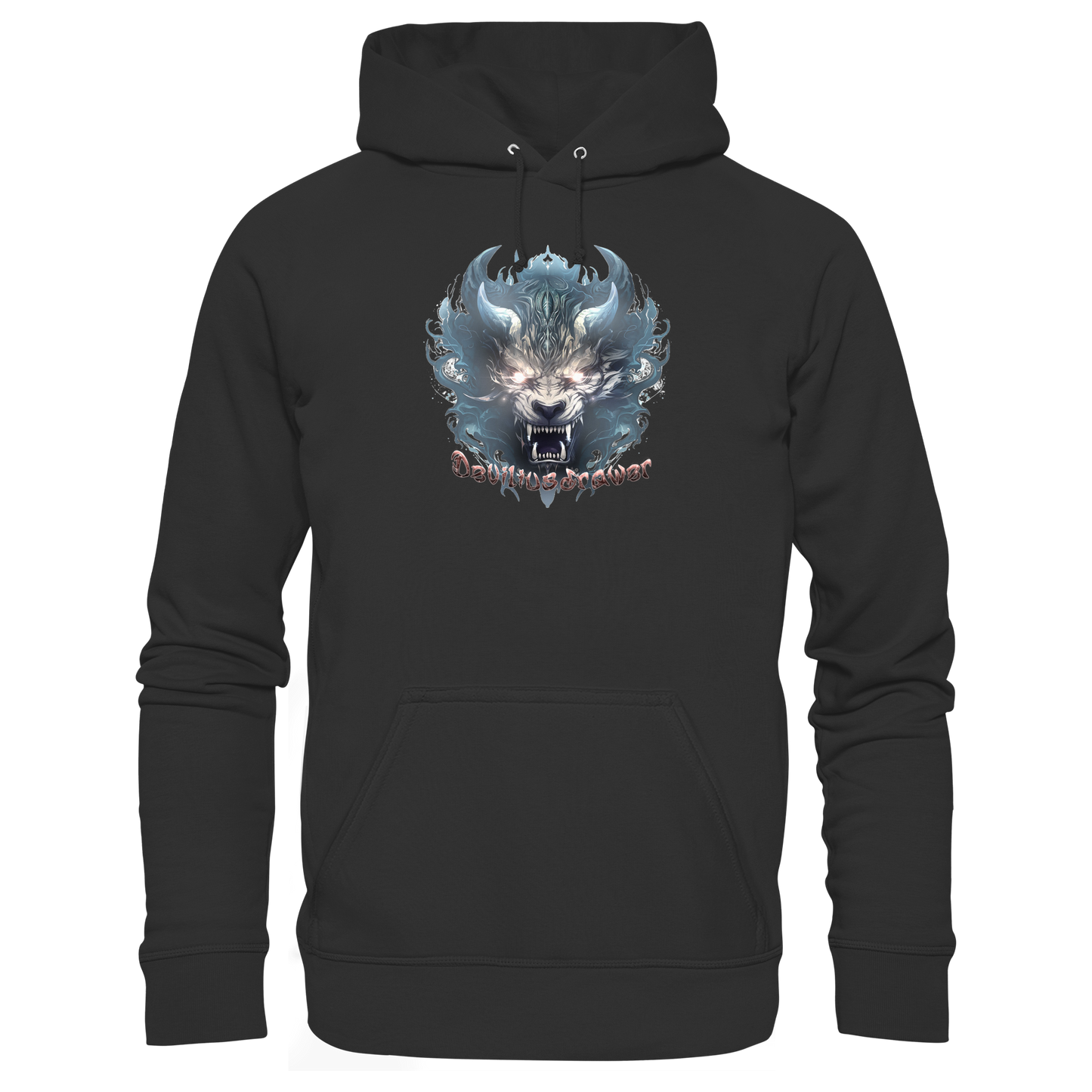 Deviliusdrawer Water Horn Tiger - Organic Hoodie