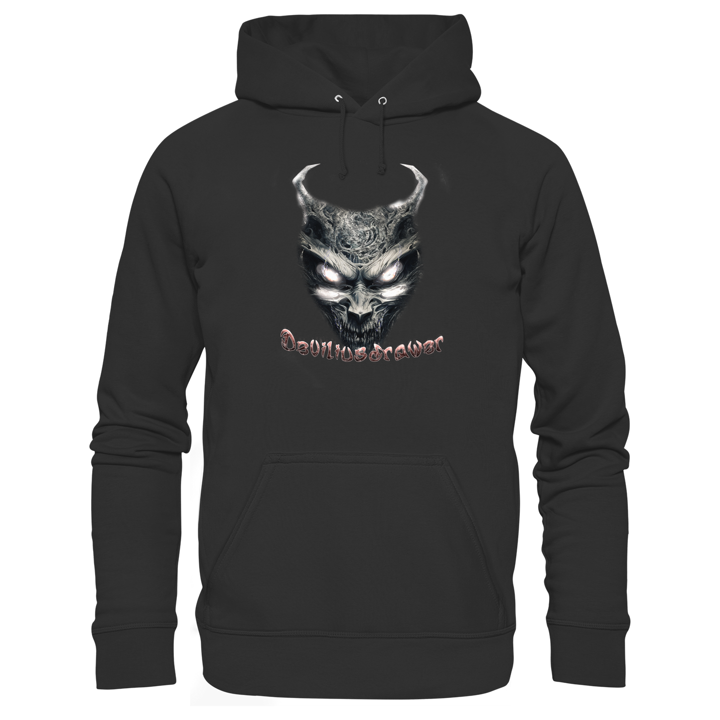 Deviliusdrawer Demonic Evil Zombie - Organic Hoodie