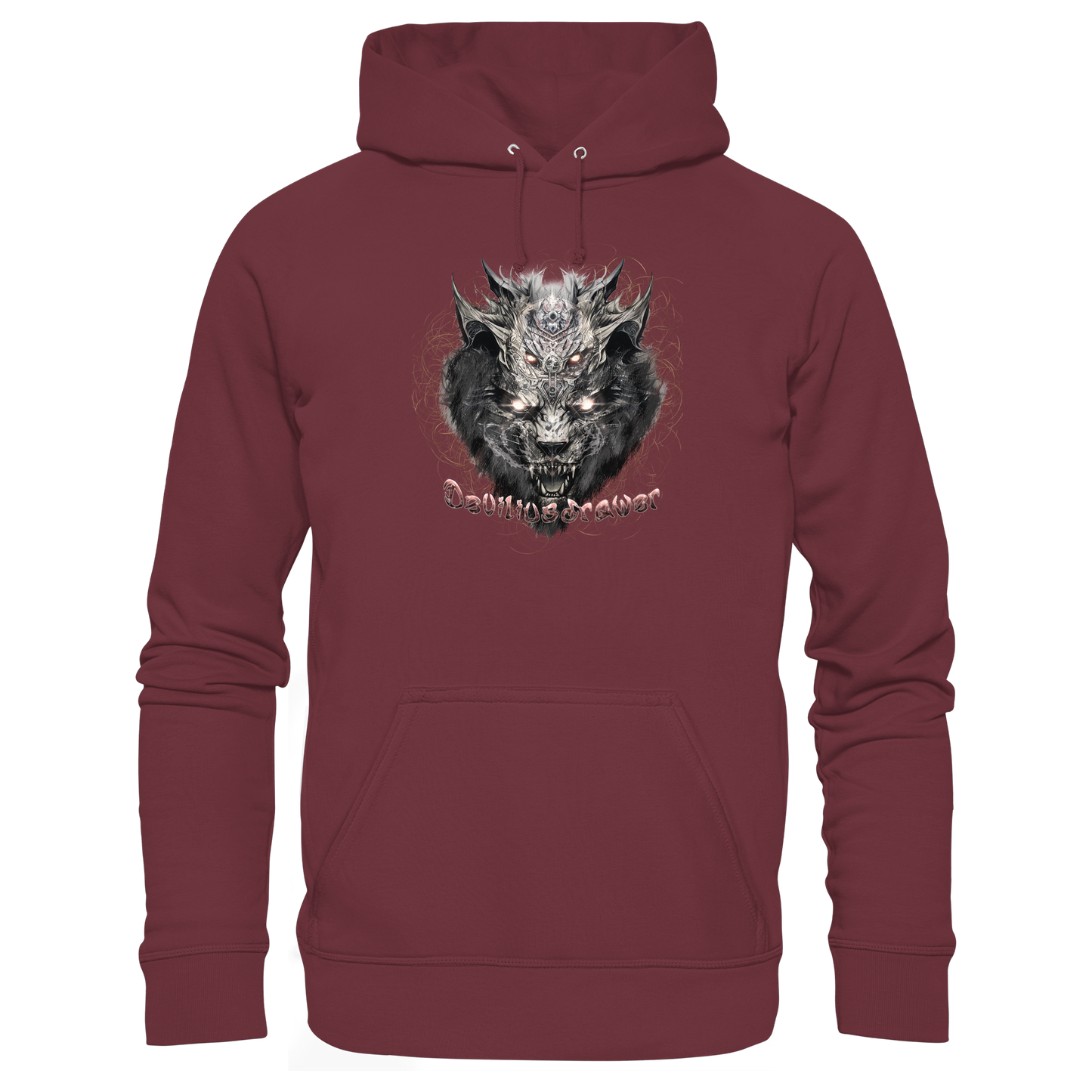 Deviliusdrawer Magical Beast Cat - Organic Hoodie