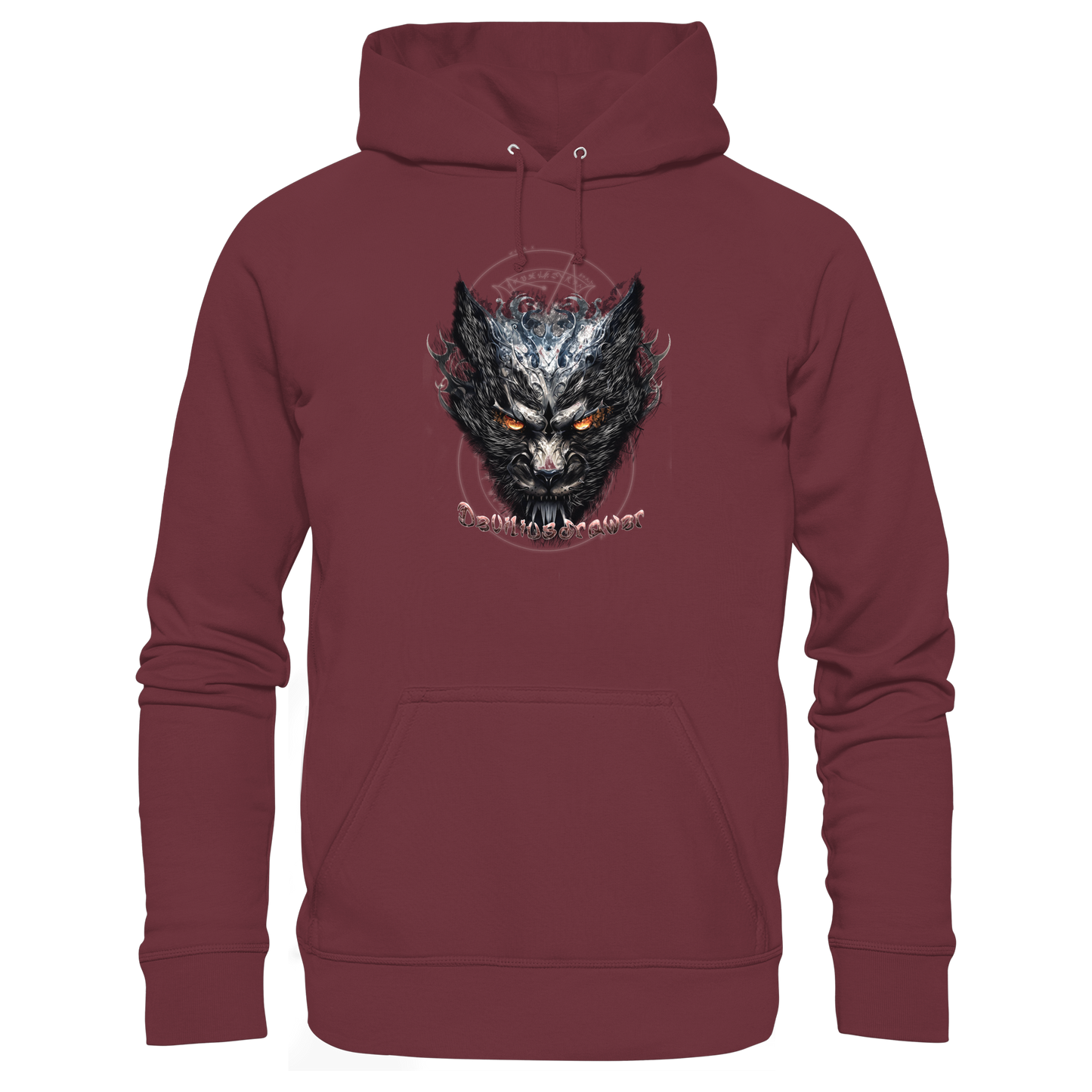 Deviliusdrawer Iron Cat - Organic Hoodie