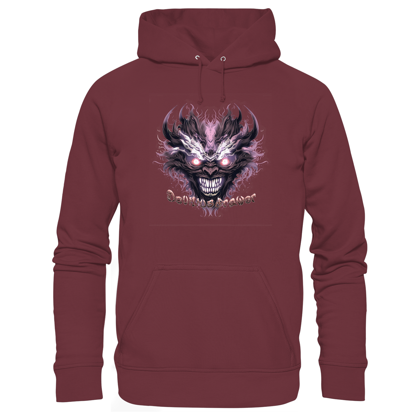 Deviliusdrawer Crazy Mask - Organic Hoodie