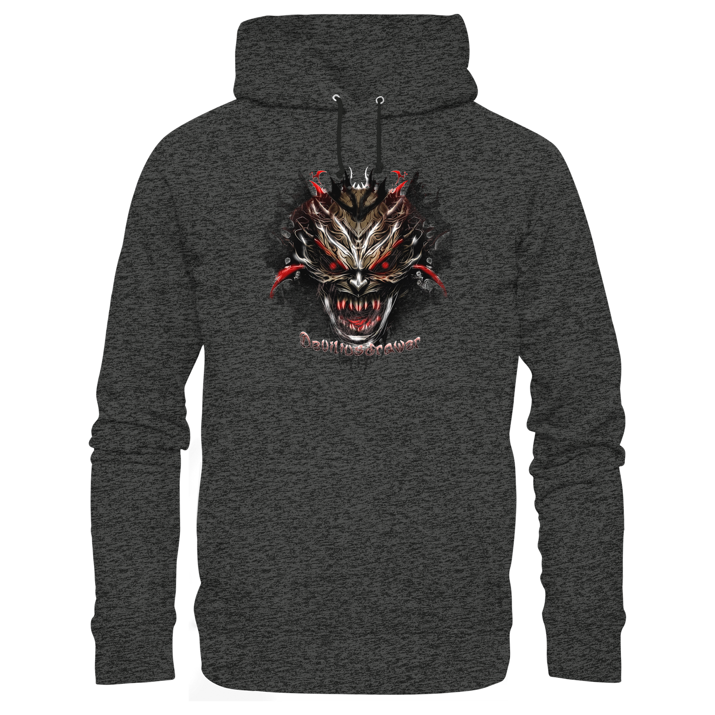 Deviliusdrawer Dark Redeyed Devil - Organic Hoodie