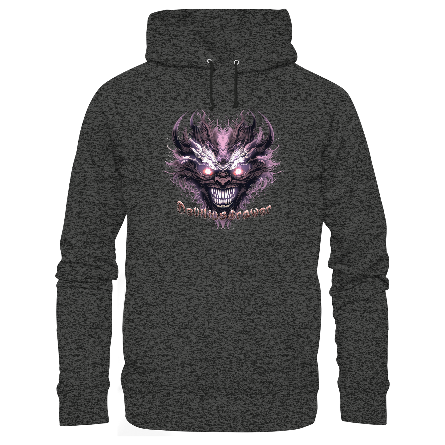 Deviliusdrawer Crazy Mask - Organic Hoodie