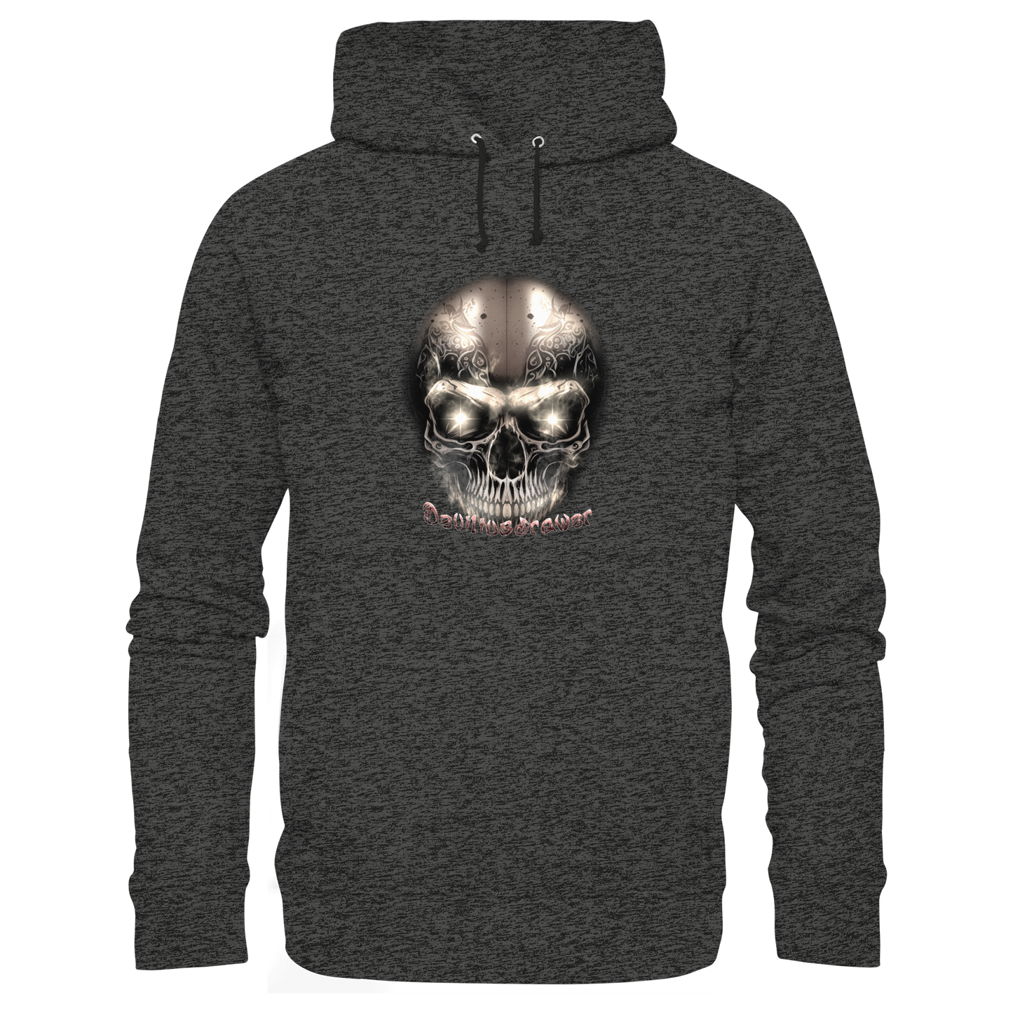 Deviliusdrawer Fire Skeleton Iron - Organic Hoodie
