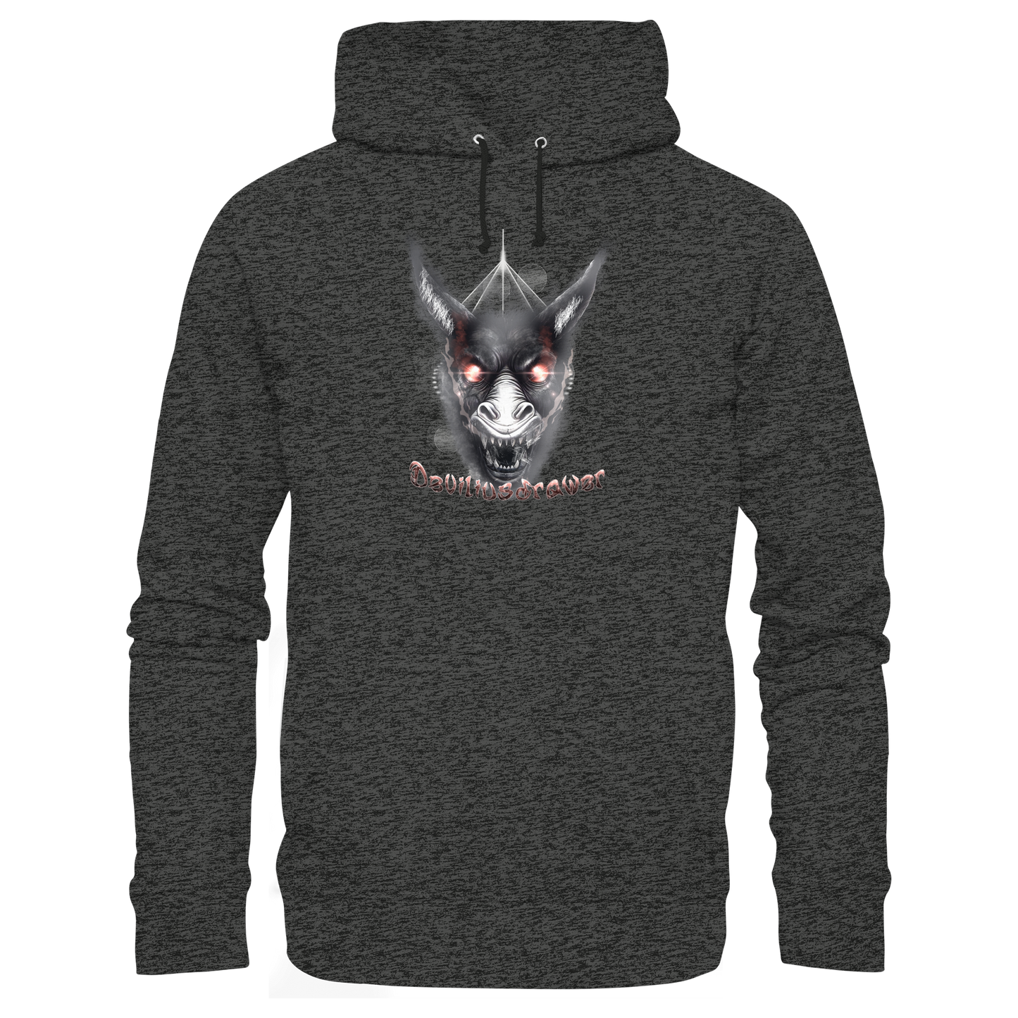 Deviliusdrawer Evil Donkey - Organic Hoodie