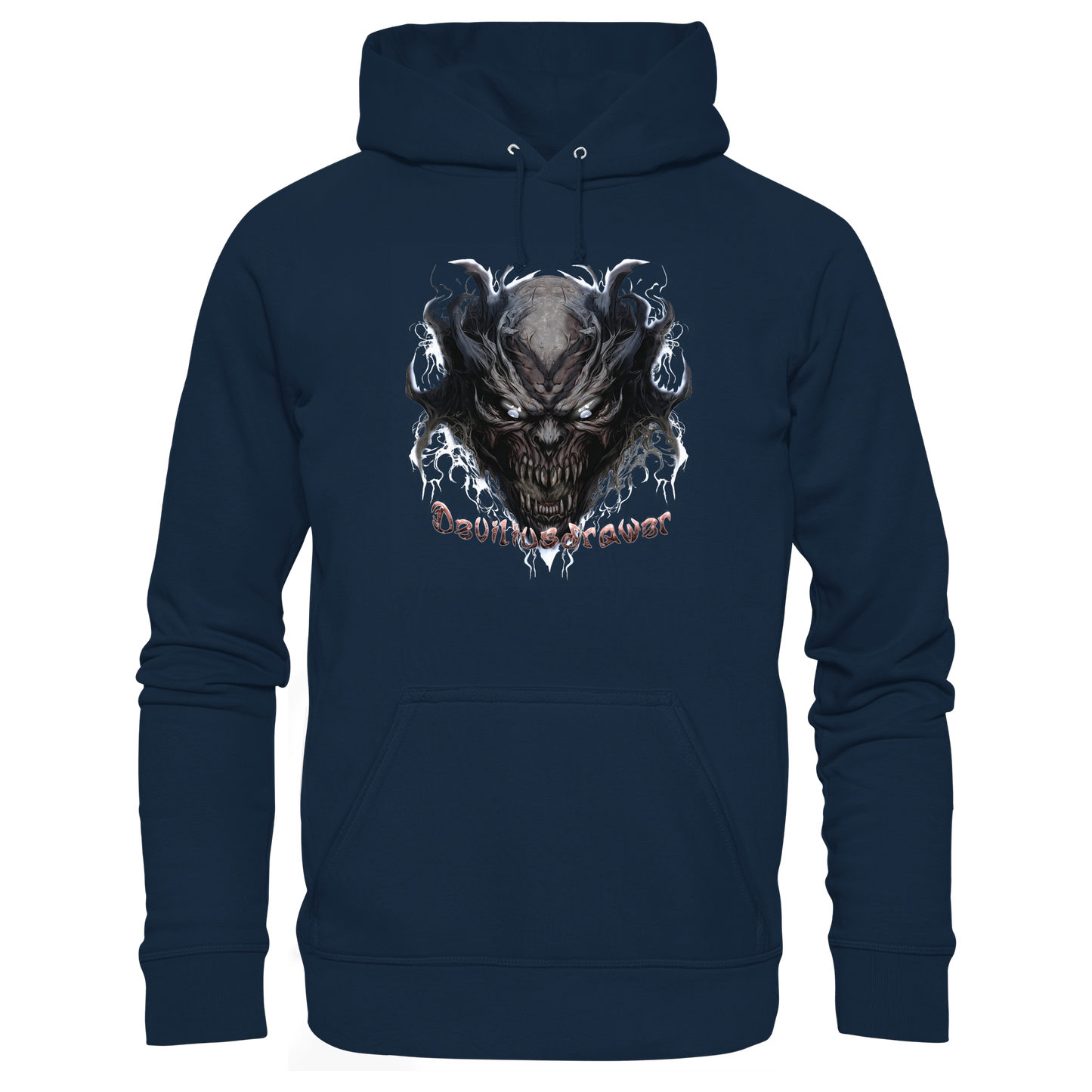 Deviliusdrawer Ice Demon - Organic Hoodie