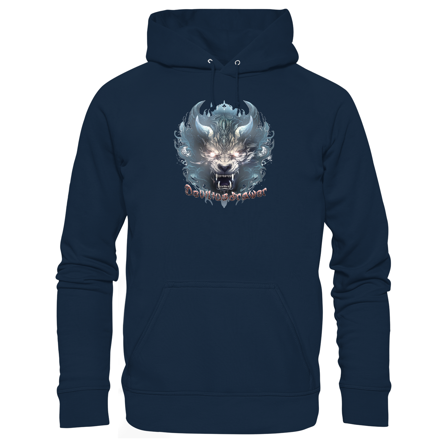 Deviliusdrawer Water Horn Tiger - Organic Hoodie
