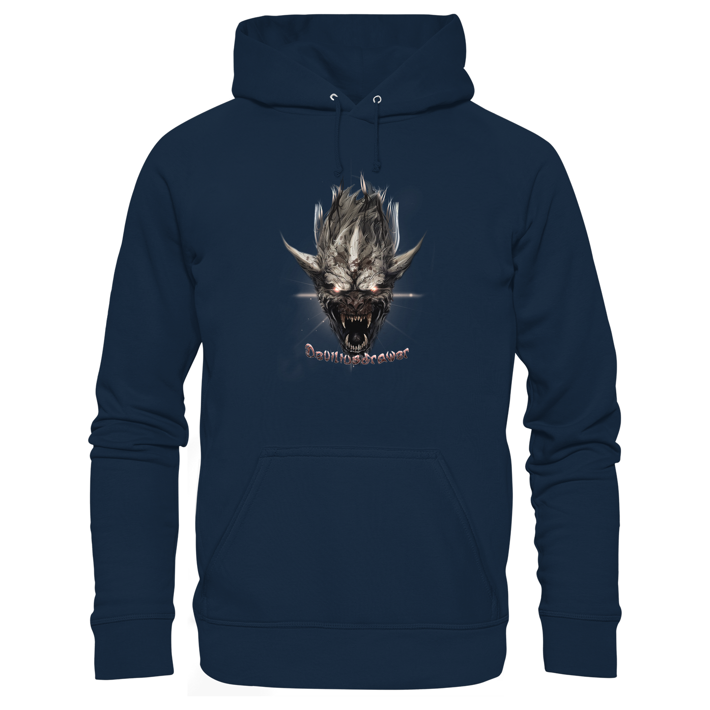 Deviliusdrawer Beast Wearwolf - Organic Hoodie