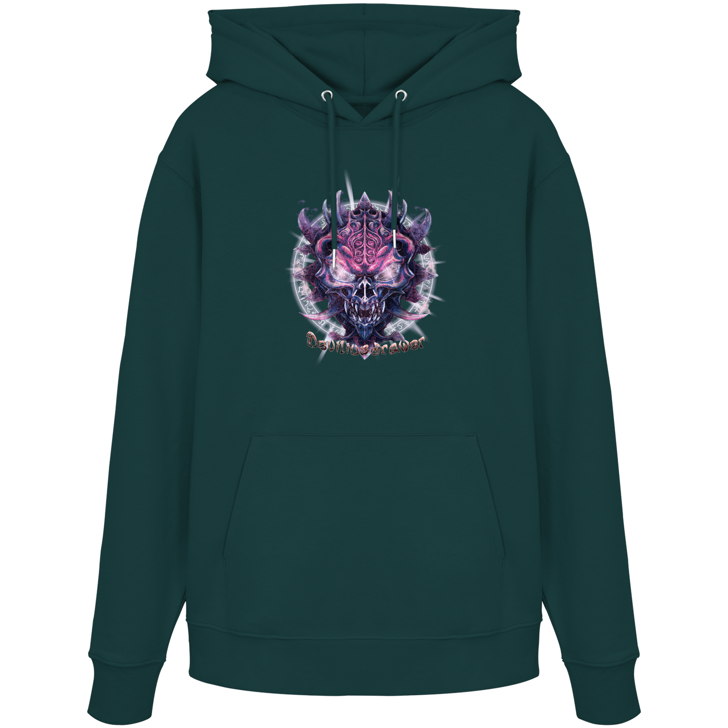 Deviliusdrawer Fire Demon - Organic Hoodie