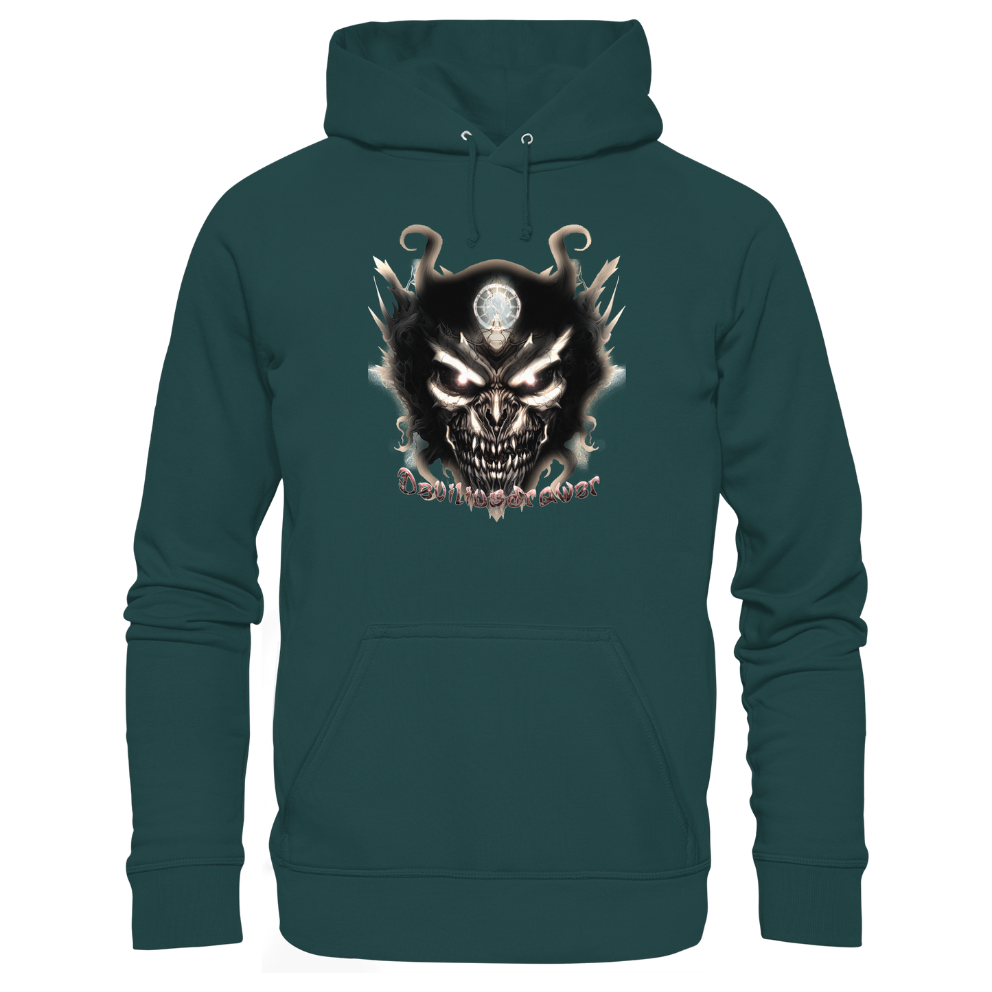 Deviliusdrawer Dark Devil - Organic Hoodie