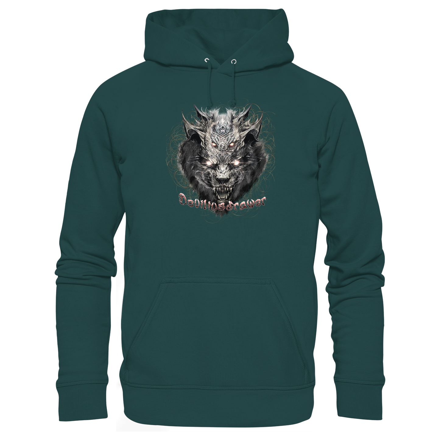 Deviliusdrawer Magical Beast Cat - Organic Hoodie